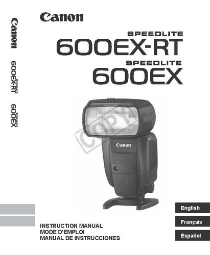 Canon 600 600ex - ex-rt,