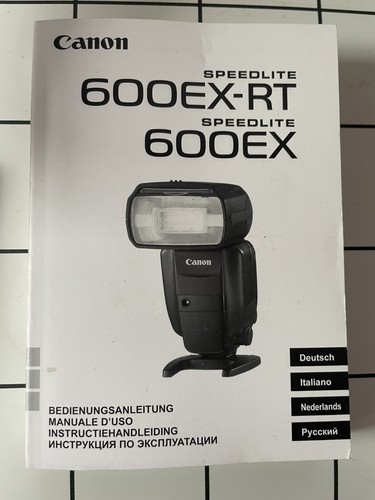 Canon 600ex rt speedlite - canon,