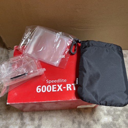 Canon speedlite 600ex box - canon,